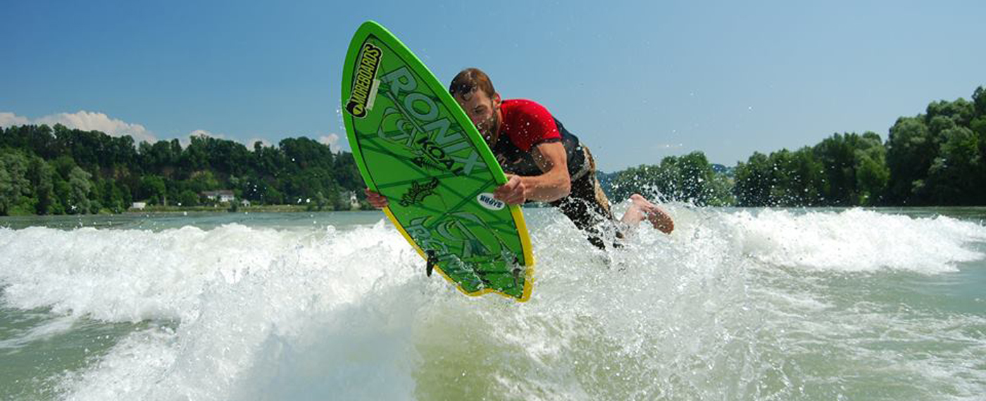 Wakesurfen bei